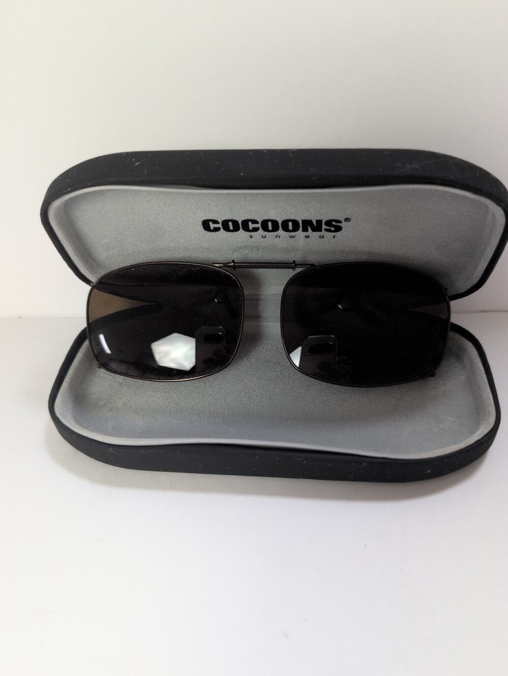 Cocoons Eyewear Clip On‎ Sunglasses Brown